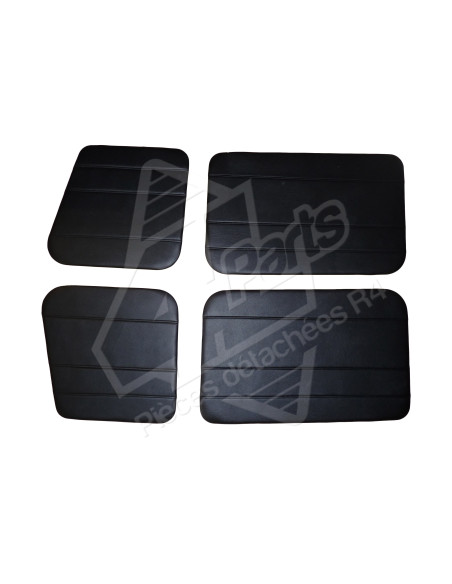 GARNITURES DE PANNEAUX DE PORTE AV / AR SKAI NOIR