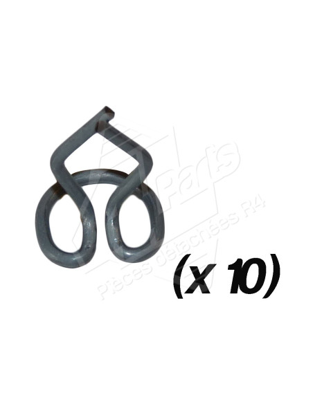 AGRAFE PANNEAUX DE PORTES PAR 10
