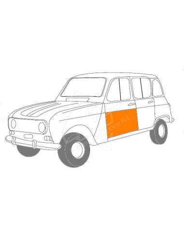 PANNEAU DE PORTE AVANT GAUCHE