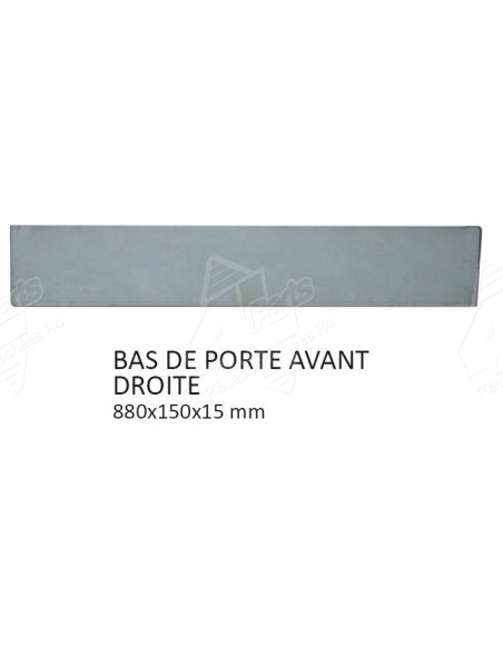 PANNEAU DE BAS DE PORTE AVANT DROIT