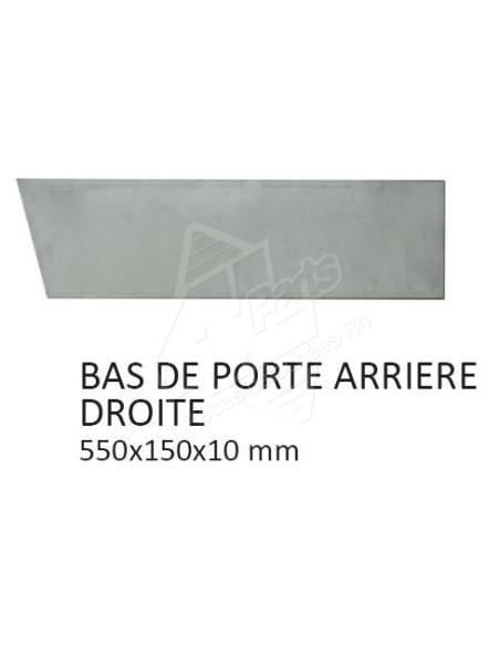 PANNEAU DE BAS DE PORTE ARRIERE DROIT