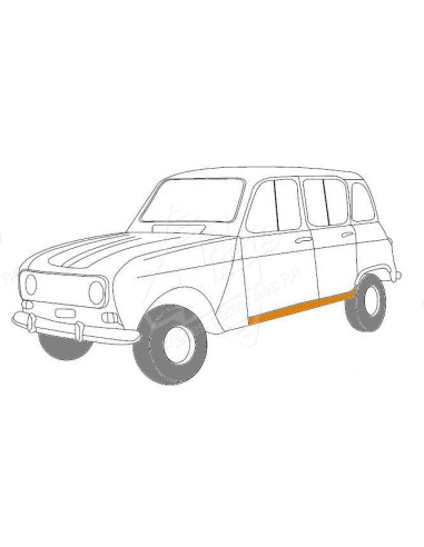 BAS DE CAISSE GAUCHE