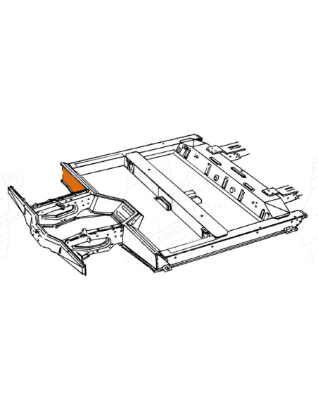 TOLE DE PARE BOUE AVANT DROIT