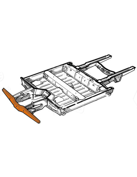 TRAVERSE AVANT SANS TROU CENTRAL